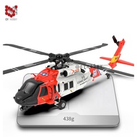 CYHOBBY US-Helicóptero Hawk de 8 vías, GPS inteligente, Radio Control, simula el helicóptero sin alerones
