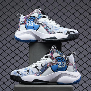 Zapato para hombre, nuevo estilo, 2024, zapatillas informales, moda, deportes, correr, zapatos gruesos, diseño de logotipo, suela gruesa personalizada, zapatos de estilo de baloncesto - Product Image 4