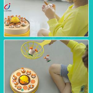 Chengji elettrico catch anatra che rimbalza giradischi divertente tavolo da tavolo magnetico gioco di rimbalzo giallo anatra giocattolo giochi da tavolo per bambini - Product Image 5