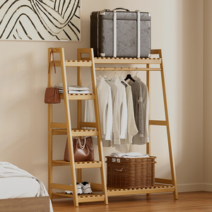 2025 New Style Floor Standing <b>Clothes</b> <b>Rack</b> for Bedroom, Home Use, Multifunctional Cabinet for Wardrobe, Multiple Storage Units - Product Image 3