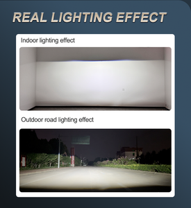 Faros delanteros de coche de alta calidad 6000K haz bajo único 30W lente de proyector LED Luz de red media - Product Image 4