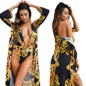 Copricostume Sexy da Donna, Abito da Spiaggia, Vestito da Bagno, Costume da Bagno Estivo per Vacanze, Bikini per Adulti 2 Pezzi - Product Image 1