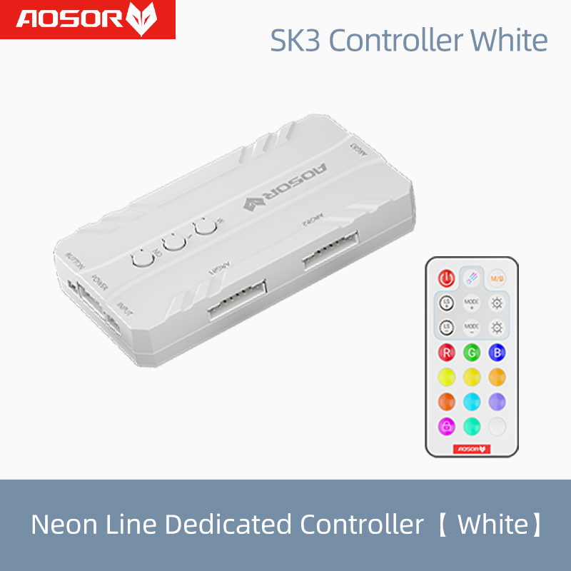คอนโทรลเลอร์เฉพาะรุ่น Neon Line [สีขาว]