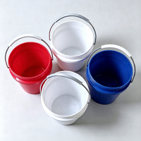 Seau miniature FOYO en plastique marin, accessoire pour bateau de pêche en haute mer, yacht, kayak, couleur et taille personnalisées disponibles