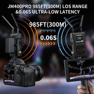 Vente directe usine – Système de transmission sans fil 4K 2.5G/5G 300M (985ft) avec émetteur-récepteur vidéo SDI HD et prise en charge de la batterie - Product Image 5