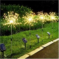 LED Solar betriebene boden montierte Sky Star Kupferdraht laternen Bunte dekorative Beleuchtung im Innenhof