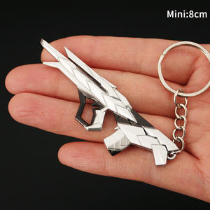 Porte-clés Valorant, jouet pistolet, modèle en métal, couteau, épée, <span class=keywords><strong>Reaver</strong></span>, Karambit, Vandel, Glitchpop, vente en gros Valorant - Product Image 5