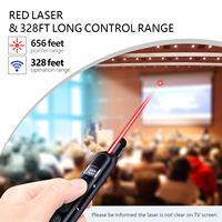2,4 GHz RF Laserpointers Norwii Professionele Bluetooth Afstandsbediening Oplaadbare Draadloze Presentatie-apparaten met Touchscreen Stylus