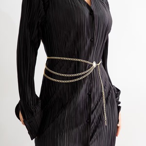 Catena per il corpo a strati da donna, catena vintage per la vita, gioielli di moda di tendenza - Product Image 5