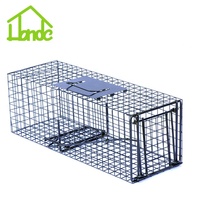 Trampa de jaula para control de roedores para ratas humanas al aire libre, trampa para Animales vivos de alta resistencia para ardillas, conejos