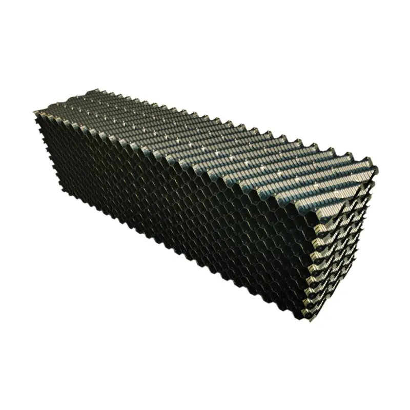 Media Filter Pengolahan Air Honeycomb PVC Bio Media