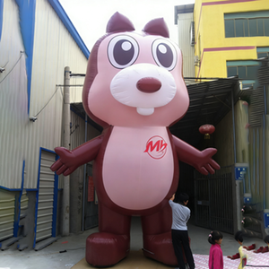 Modello Gonfiabile Pubblicitario Elefante Blu in Tessuto Oxford, Logo Personalizzabile per Eventi di Apertura Negozio, Decorazioni e Forniture per Attrazioni - Product Image 3