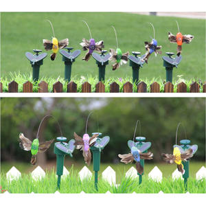 Colibrí volador Luz solar Volador Solar Volando Bailando Juguete Oscilante Pájaro Aleteo <span class=keywords><strong>para</strong></span> jardín y Estaca - Product Image 6