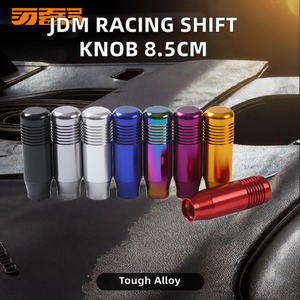 หัวเกียร์รถยนต์อะลูมิเนียม JDM Racing ขนาด 8.5 ซม. แบบแมนนวล ใช้ได้กับรถยนต์ทั่วไป มีหลายสีและสามารถปรับแต่งโลโก้ได้ - Product Image 2