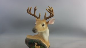 Estatua de cabeza de ciervo de colores de cobre, adornos de decoración de Mesa para el hogar, regalo de Navidad hecho a medida de resina - Product Image 2