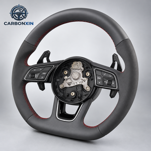 Volante Personalizado para Audi A4 B8 B9 A3 8p A6 RS3 Q3 A1 A5 C6 C7 C7.5 C8 B6 B7 B8.5 8v RS5 RS6 RS7 S5 S6 S7 A7 A8 D3 S3 A6C6 - Product Image 1