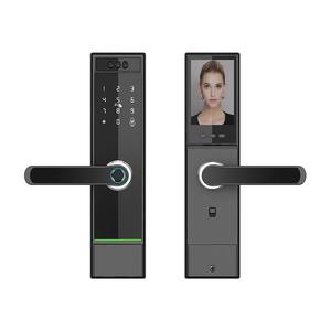Cerradura Inteligente para Puerta con Video WiFi Tuya, Pantalla con Cámara, Identificación Facial 3D, Almacenamiento en la Nube, Desbloqueo Remoto por Aplicación y Sistema de Hogar Inteligente - Product Image 2