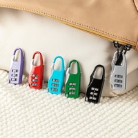 Mini cadenas à combinaison antivol pour bagages, sacs d'étudiant, dortoirs, cartables, armoires, tiroirs, petit format, étanche