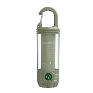 Camping Lantern <b>Led</b> Rechargeable Warm White Light Portable Outdoor Emergency Mini Retro <b>Flashlight</b> For Tent Use - Product Image 2