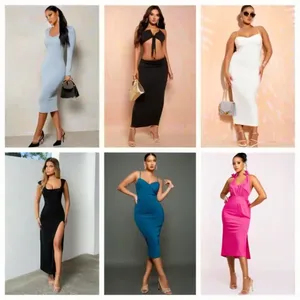 ชุดลำลองผู้หญิงขายส่งจำนวนมาก โพลีเอสเตอร์/คอตตอน เสื้อผ้าฤดูร้อน ไม่มีแบรนด์ รุ่น QZ-073 จำนวน 9999 ชิ้น - Product Image 2