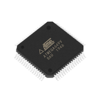 Microcontrolador ATMEGA649V-8AU, Encapsulado QFP64, MCU Original, Disponible en Inventario
