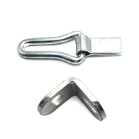 Serrure à chaîne professionnelle en fer galvanisé pour porte à enroulement, crochets de verrouillage insonorisés, durables, installation facile, sur mesure CRD