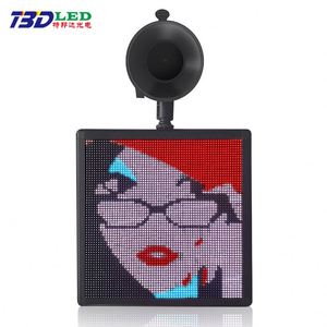 Độ phân giải cao RGB màu phía sau cửa sổ năng động dẫn xe hiển thị bé trong Xe Cảnh Báo tin nhắn dẫn đăng ký Wifi lập trình - Product Image 2