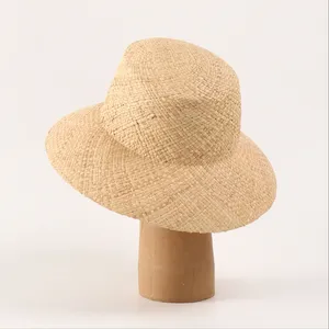 2024 New Women's Large Brimmed Fisherman Hat Sun Hat Outdoor Beach Sunscreen Hat