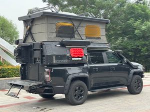 Pickup Truck <span class=keywords><strong>Camper</strong></span> với tính năng có thể gập lại cho cắm trại ngoài trời & ngủ 4 người - Product Image 2