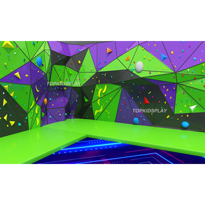 Customized Sports Park Center Rock Climbing Wall Indoor Climbing Wall Kids For Indoor Trampoline Park