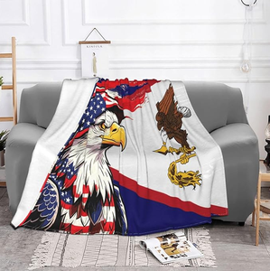Coperta personalizzata ispirata alla cultura della bandiera della <span class=keywords><strong>Samoa</strong></span> Americana, ideale per gite in campeggio e come idea regalo di compleanno - Product Image 2