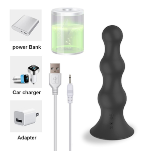 جهاز تدليك البروستاتا للرجال قابل للنفخ مع تحكم عن بعد لاسلكي، خرزات توسيع شرجية كبيرة قابلة للنفخ، هزاز شرجي، ألعاب جنسية - Product Image 5