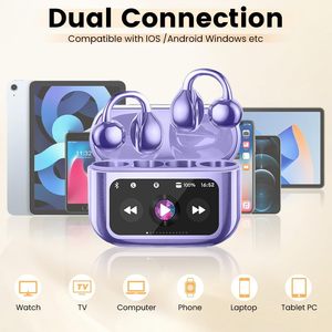 OEM Bluetooth Headset with Translation Function 120 Languages Support <b>Wireless</b> Earphone with Touch Screen for Daily Use - Product Image 6