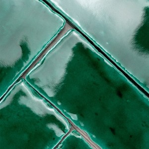 Piastrelle Rettangolari Vitri Green 5x15 Cm Smaltate con Bordi Irregolari Spessore 10 Mm - Product Image 5