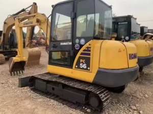 Excavadoras usadas japonesas Komatsu pc56 excavadora de 6 toneladas excavadoras usadas Komatsu para la construcción - Product Image 6