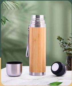 ชุดของขวัญดีไซน์สวย จัดส่งรวดเร็ว พิมพ์ลายได้ตามต้องการ พร้อมฝาปิด แก้วกาแฟไม้สแตนเลสแบบกำหนดเองสำหรับใส่กาแฟ - Product Image 3