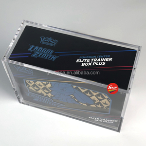 Boîte d'entraînement d'élite Pokémon Shining Fates Elite Trainer Box (ETB) personnalisée en acrylique transparent avec étui en acrylique anti-UV - Product Image 5