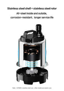 Energiebesparende Roestvrijstalen Verticale Dompelwaterpomp Voor Aquaria Geluidsarme Bodem Zuigfilter Accessoire - Product Image 4