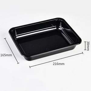 800ml riciclato Cpet Ovenable cibo vassoio torta ovale microonde scatole di plastica vassoi contenitore cibo Cpet vassoio - Product Image 2