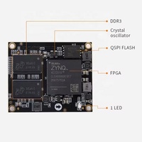 ALINX AC7Z010 AMD Xilinx Zynq-7000 XC7Z010 ARM FPGA SoM Placa Base Central Certificada CE EMC ROHS Kit de Evaluación Integrado