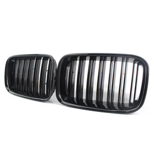 Parrilla Delantera Negra de Plástico ABS para BMW E36, Serie 3 1992-1996, Mejora de Parachoques, Instalación Retrofit - Product Image 4