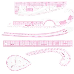 质量优良的缝纫测量工具塑料尺非常形曲线尺多功能裁缝尺套装