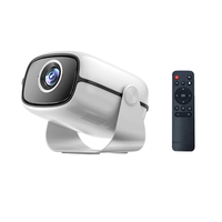 Projecteur portable avec système Android intégré, support rotatif, résolution native 720P, prise en charge du décodage vidéo 1080P, diffusion d'écran sans fil