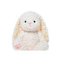 Peluche Lapin Ultra Douce, Adorable Poupée Lapin, Compagnon de Douceur, Cadeau d'Anniversaire, Animal en Peluche en Polyester