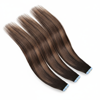 Estensioni per capelli 2026 Hot Sale all'ingrosso di alta qualità 100% Remy russe con doppia trama a macchina, cuticola intera e super double drawn