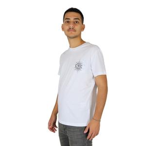 T-shirt pour homme Costume National, coton blanc, col rond, vêtements décontractés - Product Image 2