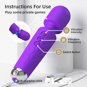 Vibrador para Mujeres, 10 Modos de Vibración, Dildo Vibrador y Estimulador de Clítoris, Juguete Sexual para el Placer Femenino - Product Image 6