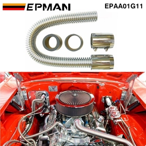 Tubo Flessibile per Radiatore Ultra da 24 Pollici con 2 Tappi Terminali, Kit Tubo Flessibile Universale in Acciaio Inox per Liquido di Raffreddamento UHR24 12254 EPAA01G11 - Product Image 1