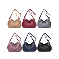 Sacs à dos de marque vintage, sacs à main en cuir souple de haute qualité, grands sacs à main pour femmes, sacs à bandoulière de créateur pour femmes
