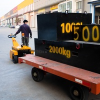 Tracteur à batterie électrique automatique certifié CE, mini, en acier, pour usage domestique et usine de fabrication